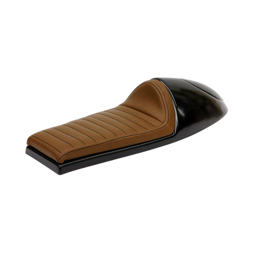 C-RACER UNIVERSAL LONG CLASSIC C SEAT DARK BROWN UNIVERSAL CAF‚ RACER 578575