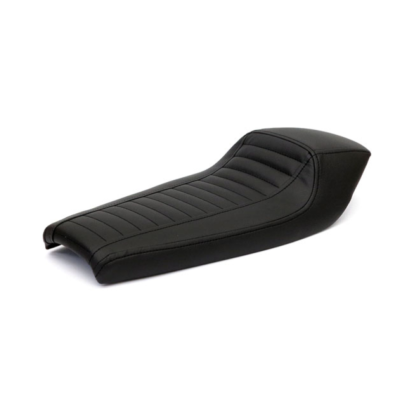 C-RACER, FC TRACER FLAT TRACK SEAT. BLACK BLACK SYNTHETIC LEATHER UPHO 578592