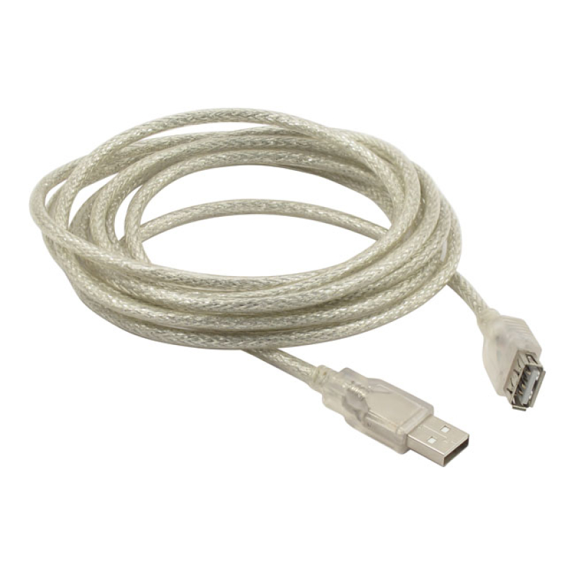 NAMZ, 10'' UNIVERSAL USB EXTENSION CABLE WITH ONE MALE AND ONE FEMALE 578601
