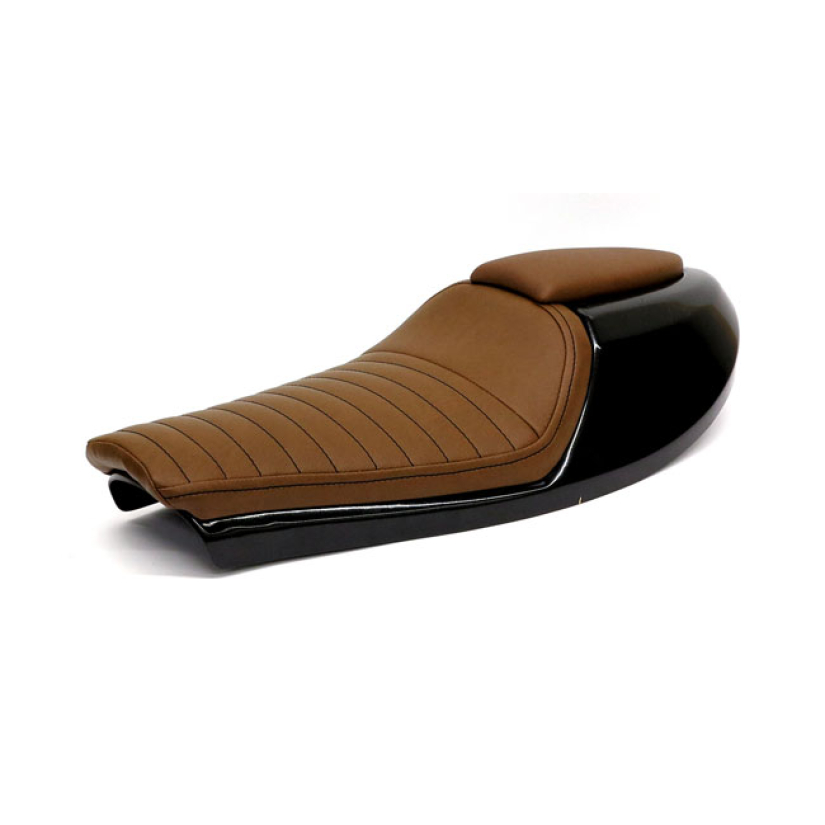 C-RACER, NEO CLASSIC CAF‚ RACER SEAT. DARK BROWN DARK BROWN SYNTHETIC 578602