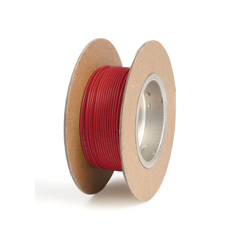 NAMZ, WIRE ON SPOOL. 18 GAUGE, 100FT. RED 578604