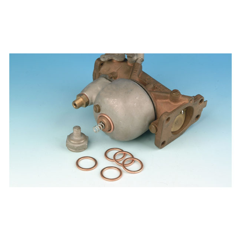 JAMES, COPPER CRUSH RING FLOATBOWL NUT LINKERT CARB REPLACEMENT COPPER 580253
