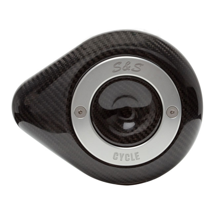 S&S, STEALTH AIR CLEANER COVER. CARBON  OPTIONAL AIR CLEANER COVER ONL 580352