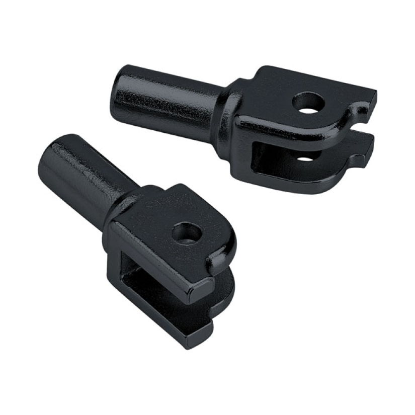 BILTWELL, FOOT PEG CLEVIS RIDER. BLACK 580380