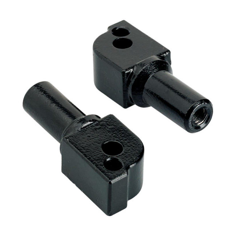 BILTWELL, FOOT PEG CLEVIS PASSENGER. BLACK BLACK ELECTROPLATED. ADAPTE 580382