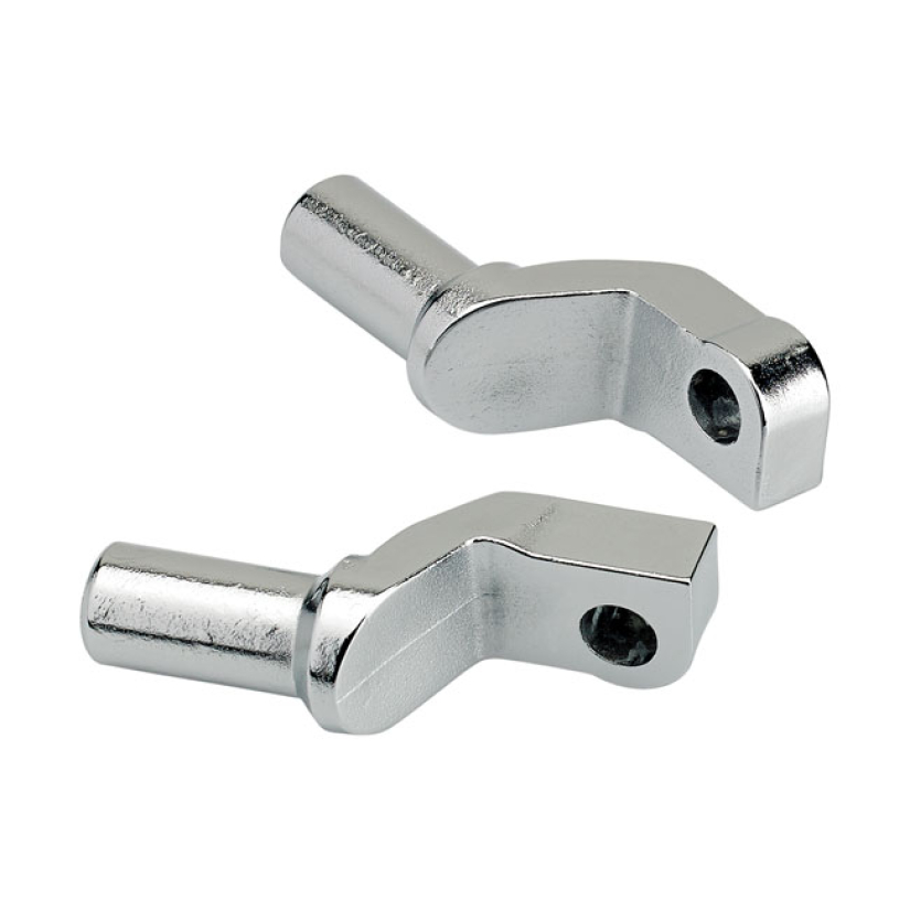 BILTWELL FOOTPEG CLEVIS RIDER CHROME CHROME. ADAPTERS TO FIT ALL BILTW 580385