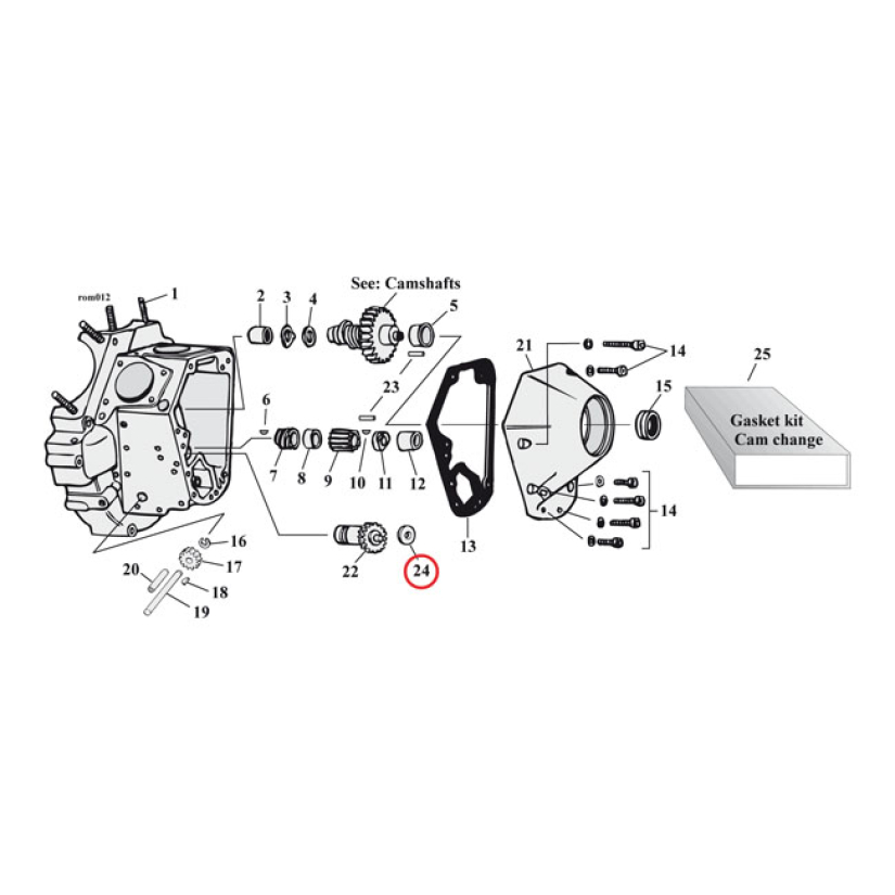 BREATHER VALVE SHIM, .135 INCH 580613