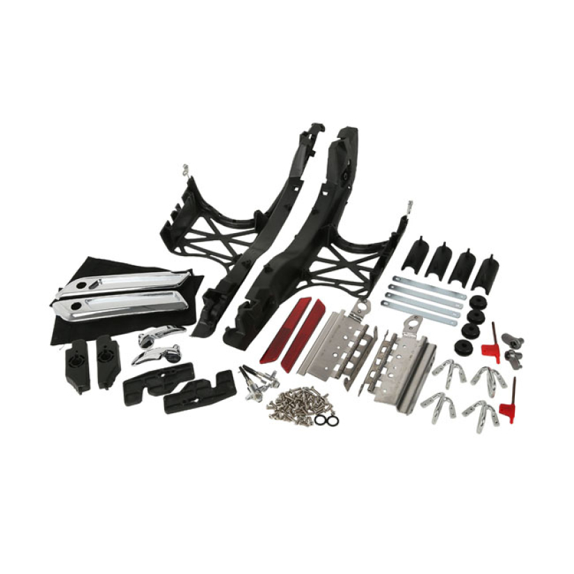 SADDLEBAG LID LATCH LOCK HARDWARE KIT OEM STYLE HARDWARE USED TO INSTA 580679