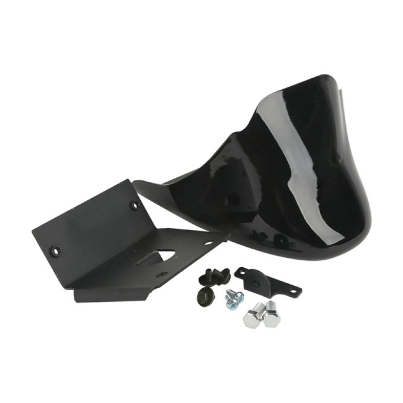 SPORTSTER CHIN SPOILER. BLACK PAINTED FINISH 580696