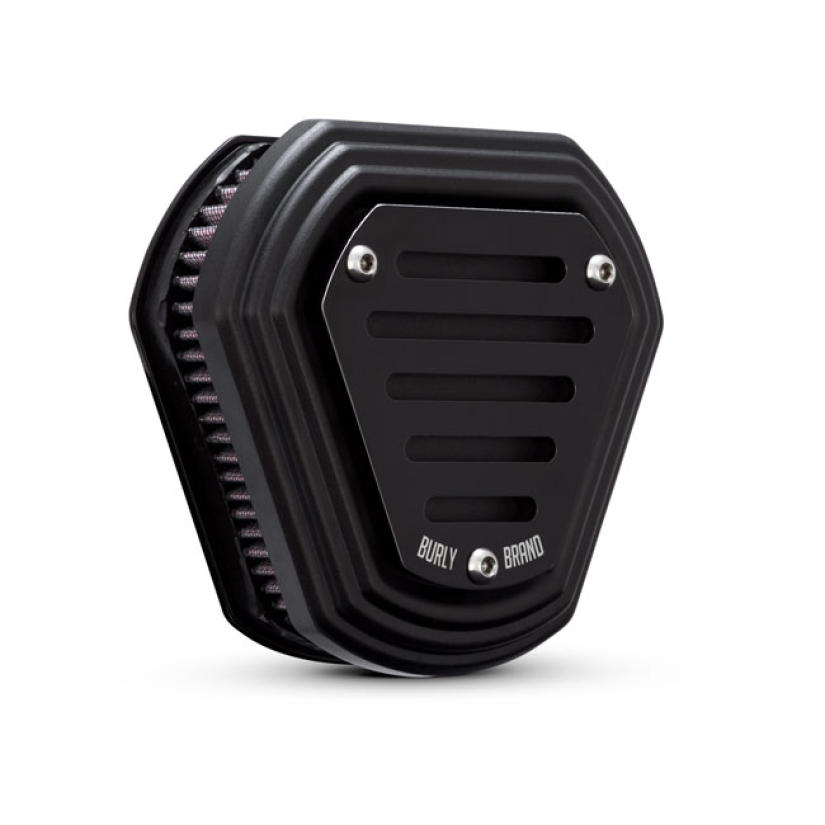 BURLY, HEX AIR CLEANER KIT. BLACK 583907