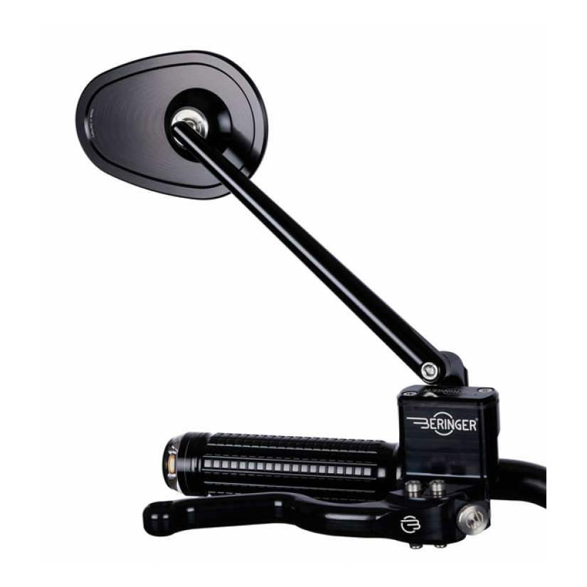 MOTOGADGET MO.VIEW CLUB XL GLASSLESS MIRROR BLACK ECE APPROVED; HANDLE 583918