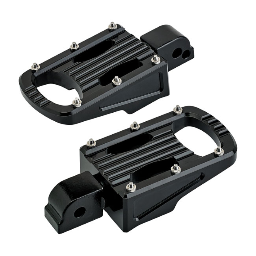 BILTWELL PUNISHER PASSENGER FOOTPEGS BLACK 586410