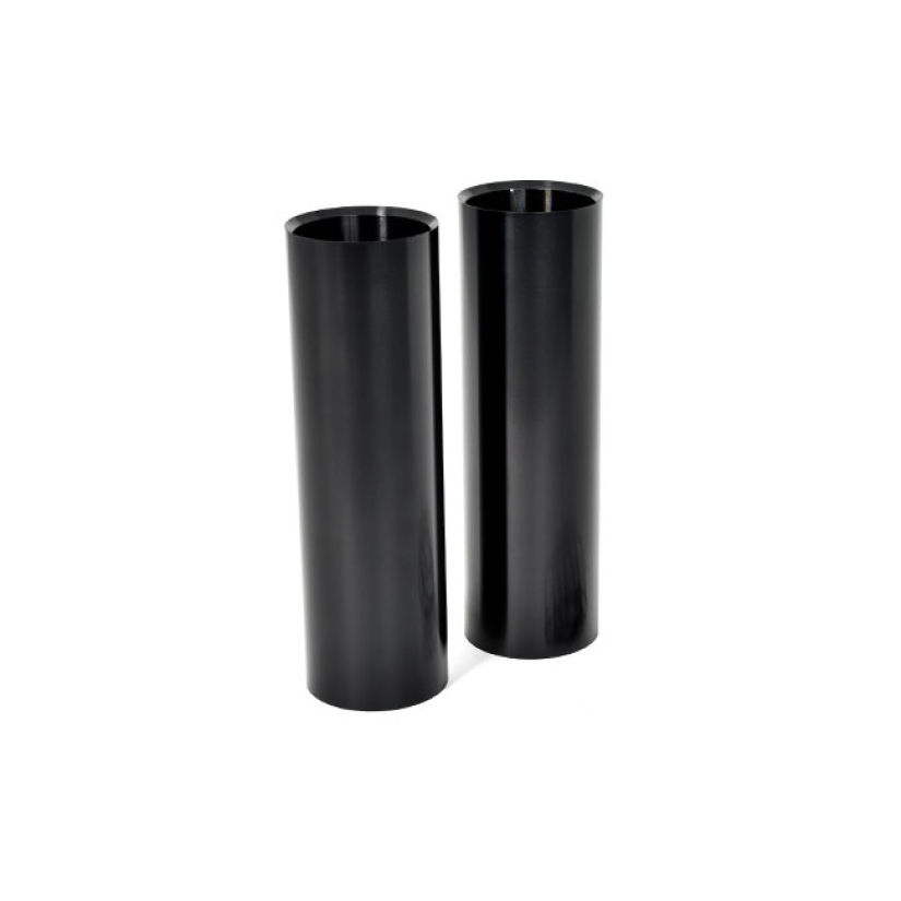 KILLER CUSTOM, STREET BOB UPPER FORK COVER SET. BLACK 587876