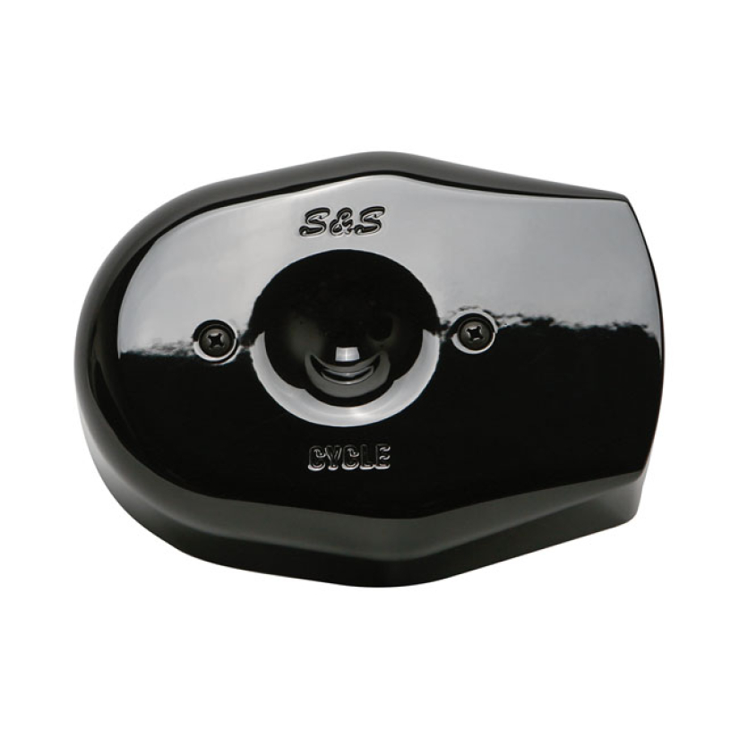 S&S, STEALTH TRIBUTE AIR CLEANER KIT. BLACK BLACK. WITH COVER. INCLUDE 588914