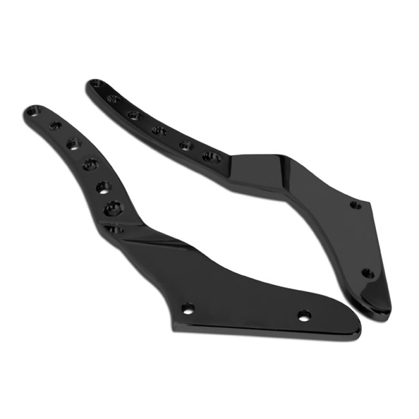 ROLAND SANDS DESIGN, TRACKER FENDER STRUTS. BLACK 589114