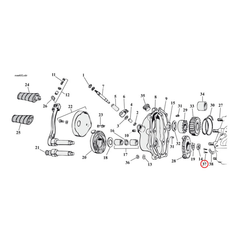 SCREWS, COUNTERSUNK HEAD. BUMPERPLATE 590135