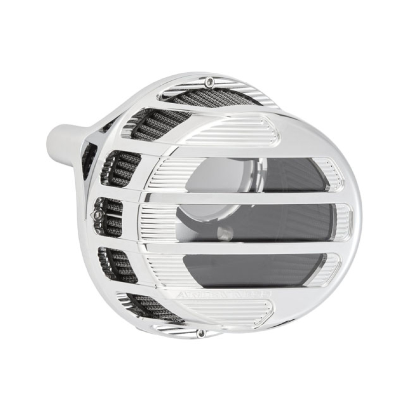 ARLEN NESS, SIDEKICK AIR CLEANER ASSEMBLY. CHROME CHROME PLATED. THIS 590472