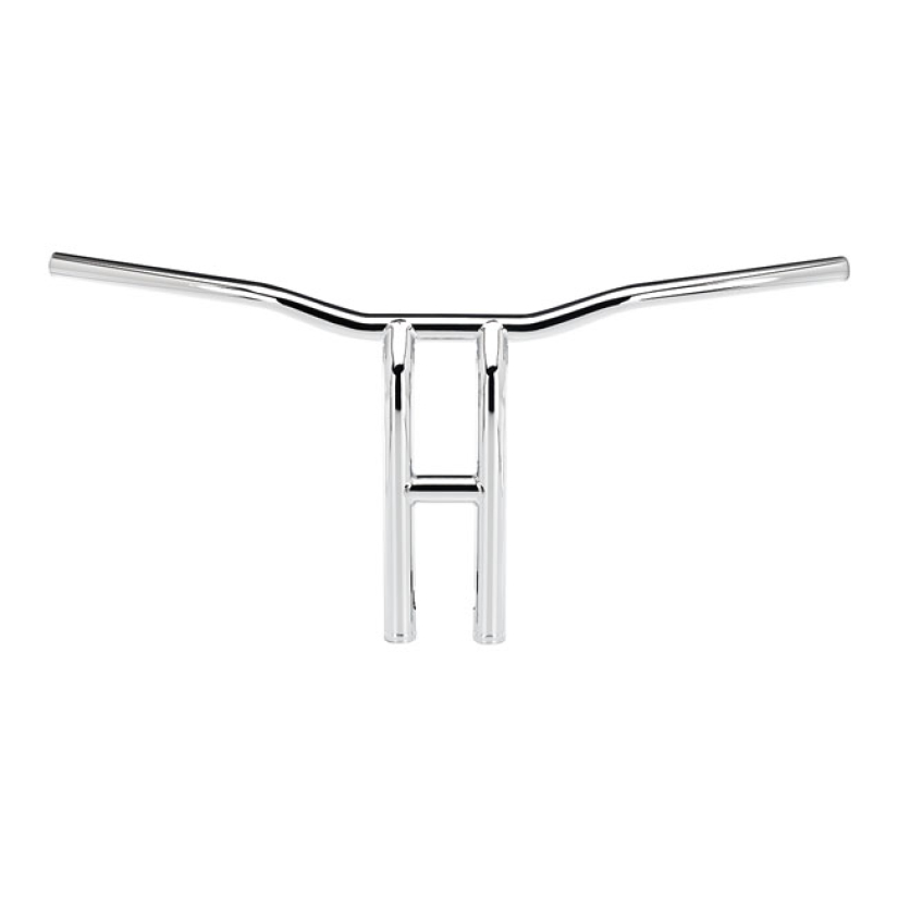 BILTWELL TYSON XL PULLBACK HANDLEBAR 14" CHROME SLOTTED 590808