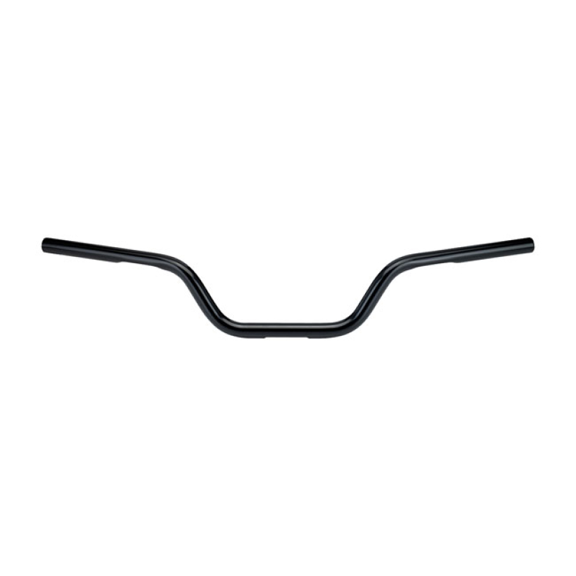 BILTWELL 1" HANDLEBAR TRACKER HIGH BLACK, TUV APPR. 591084