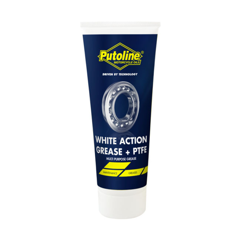 PUTOLINE WHITE ACTION GREASE + PTFE 100G TUBE.  A LITHIUM GREASE WITH 591245