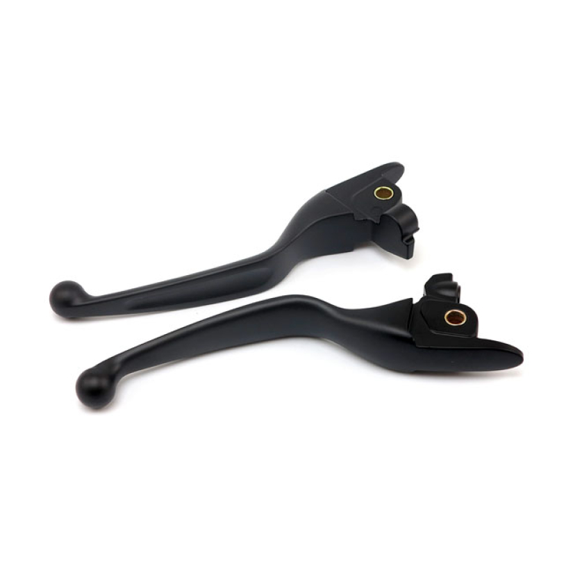 HANDLEBAR LEVER KIT, WIDE BLADE, BLACK STANDARD; BLACK HYDRAULIC OPERA 592658