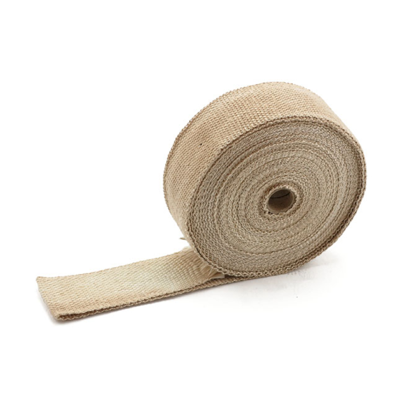 EXHAUST INSULATING WRAP. 2" WIDE LIGHT BROWN 597520