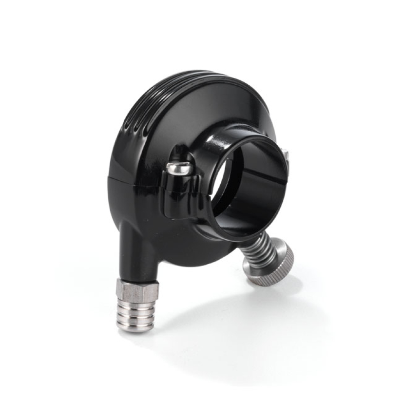 K-TECH 1" DELUXE THROTTLE HOUSING. BLACK ANODIZED ALUMINUM BLACK ANODI 597562