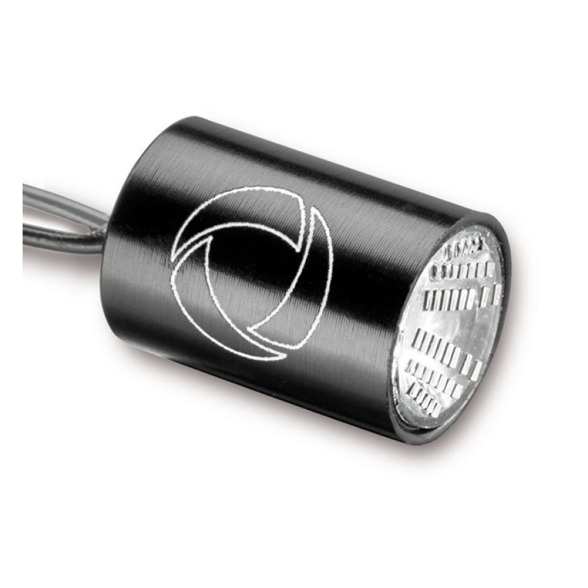 KELLERMANN, ATTOR INTEGRAL TURN SIGNAL. BLACK, CLEAR LENS THIS INTEGRA 597854