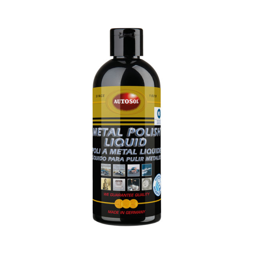 AUTOSOL, METAL POLISH LIQUID. 250CC BOTTLE THIS LIQUID CLEANING AND CA 598047