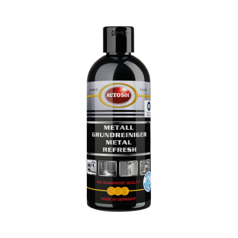 AUTOSOL, METAL REFRESH. BOTTLE 250CC IDEAL FOR STAINLESS STEEL; CHROME 598050
