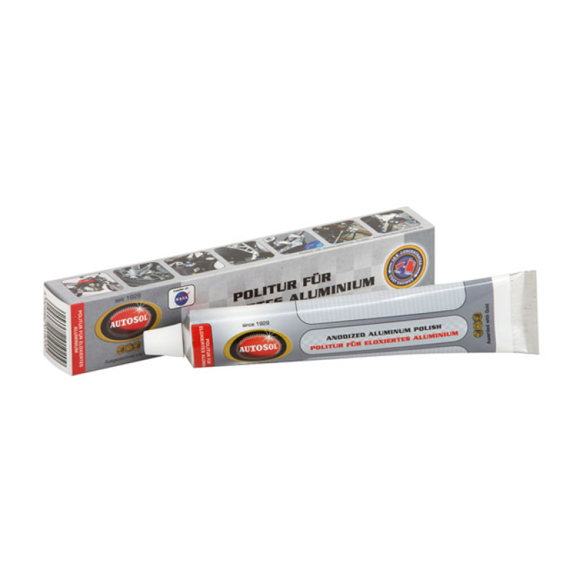 AUTOSOL, ANODIZED ALUMINUM POLISH. TUBE 75CC SPECIAL POLISH WITH VERY 598065