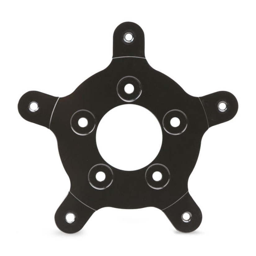 ARLEN NESS, TOURING BRAKE ROTOR ADAPTER. OEM WHEELS. BLACK THIS ADAPTE 598097