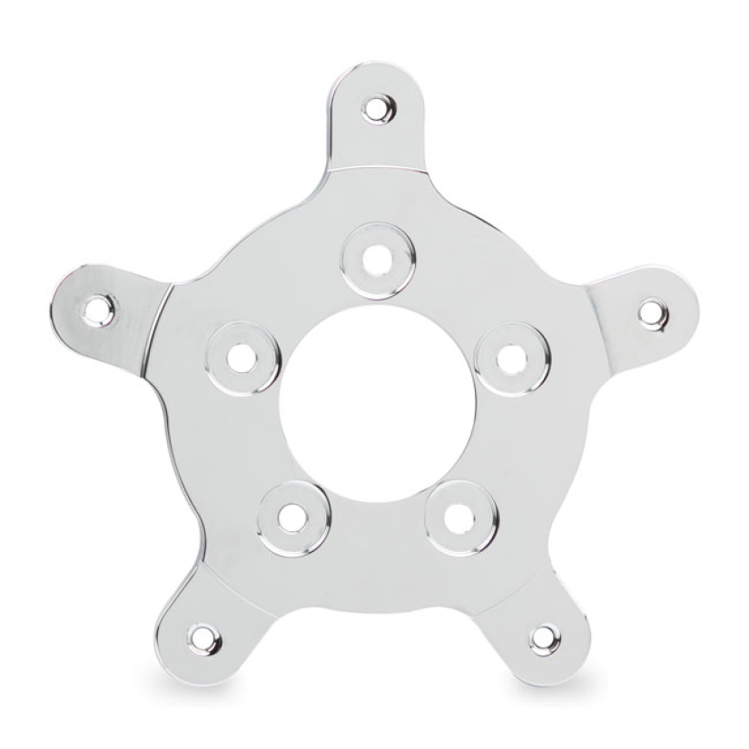 ARLEN NESS, TOURING BRAKE ROTOR ADAPTER. OEM WHEELS. CHROME THIS ADAPT 598098