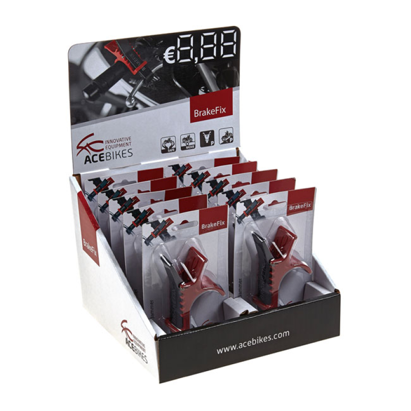 ACEBIKES, BRAKEFIX COUNTER DISPLAY WITH 10 PIECES OF BRAKEFIX; AS AN A 598127