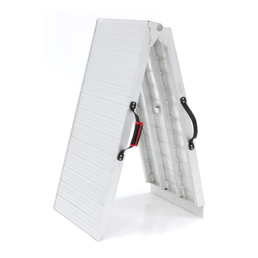 ACEBIKES, FOLDABLE RAMP HEAVY DUTY EXTRA WIDE. 500KG MAX LOAD CAPACITY 598128