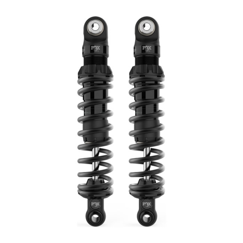 FOX IFP SHOCKS 11", BLACK 11" LOWERED HEIGHT. STANDARD SPRINGS. MATTE 599063