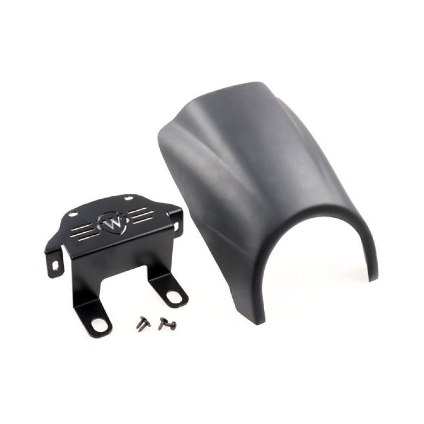 CULT-WERK, HEADLAMP MASK CUSTOM. MATTE BLACK UNPAINTED MATTE BLACK FIN 599132