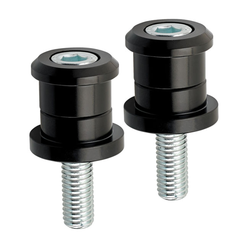 BILTWELL, SOLID RISER BUSHING SET. BLACK 599364