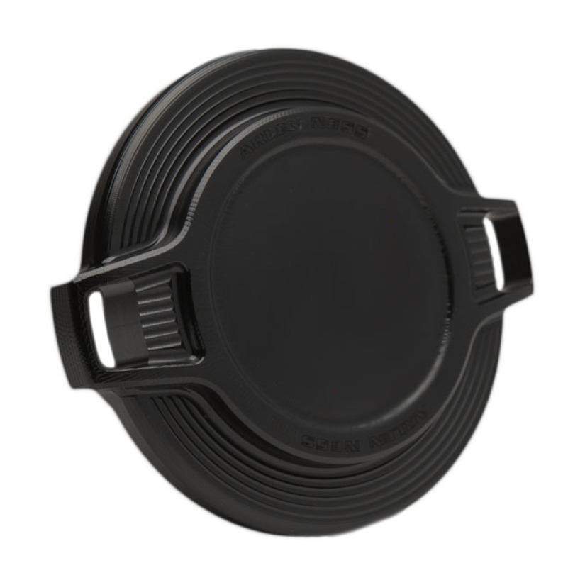 ARLEN NESS, GAS CAP BAR. BLACK BLACK ANODIZED FINISH. CNC MACHINED FRO 599441