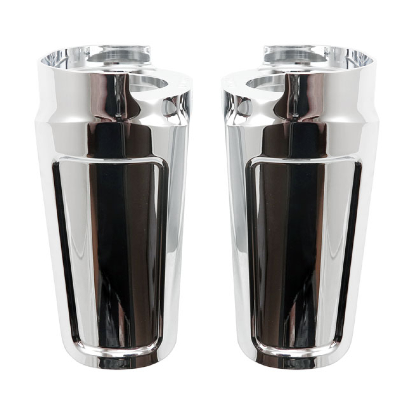 ARLEN NESS, METHOD PERFORMANCE FORK SLIDER COVERS. CHROME LIGHTWEIGHT 599448
