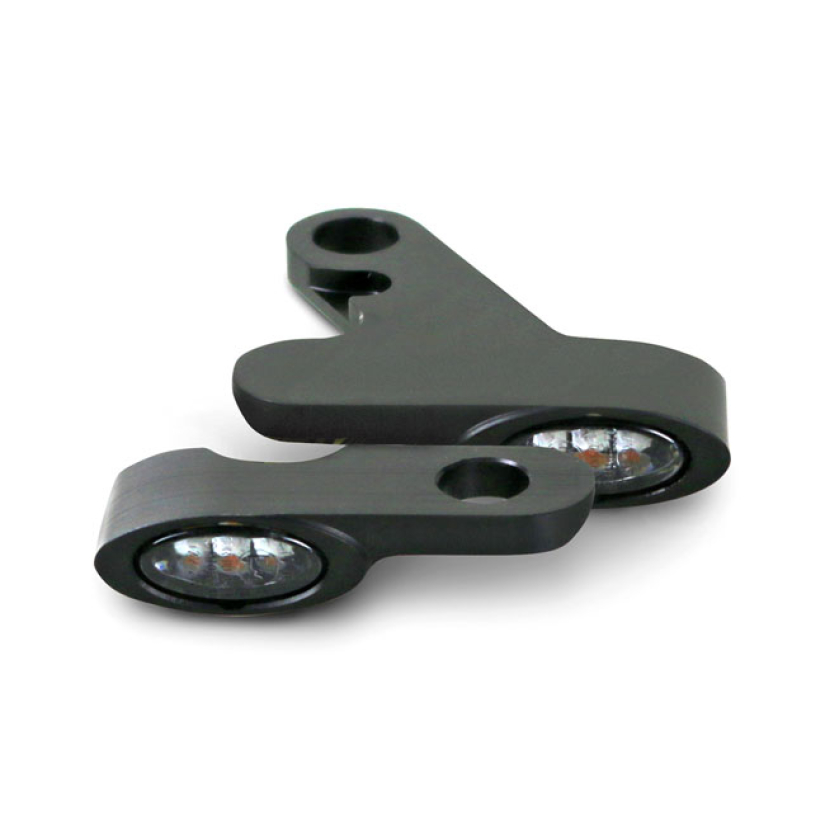 KODLIN, LED TURN SIGNALS ELYPSE FRONT, BLACK 599557