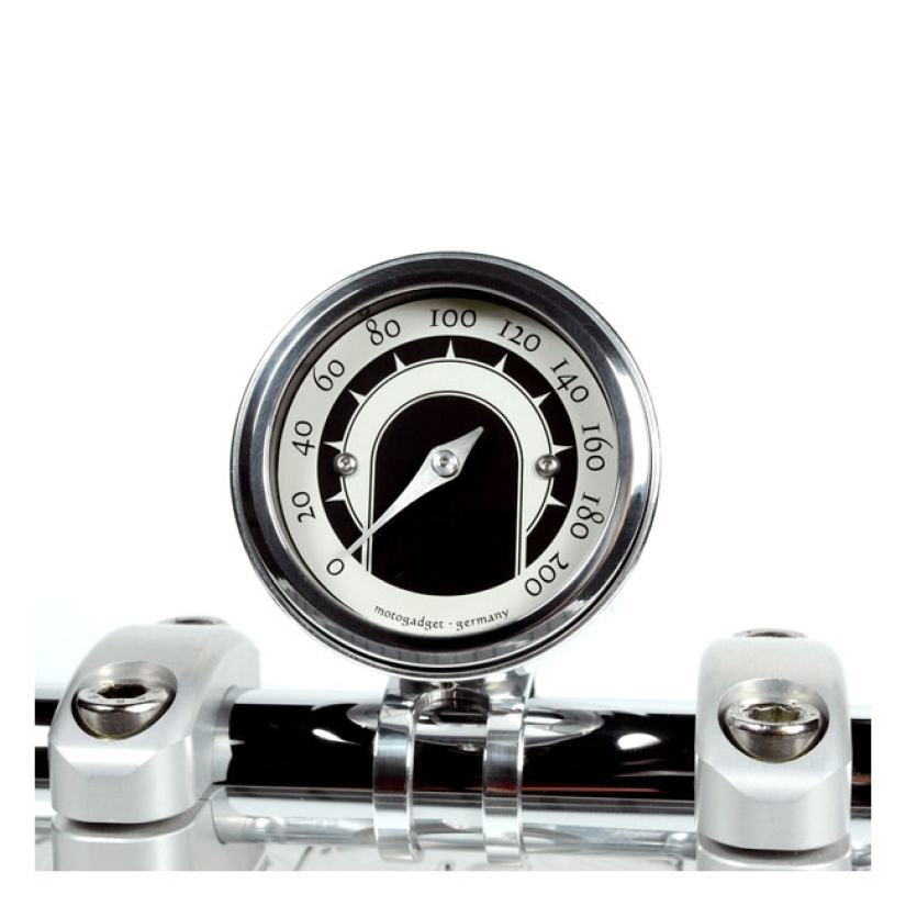 MOTOGADGET, TINY MOUNT CUP ''STREAMLINE'' 22MM. POLISHED POLISHED BILL 830109