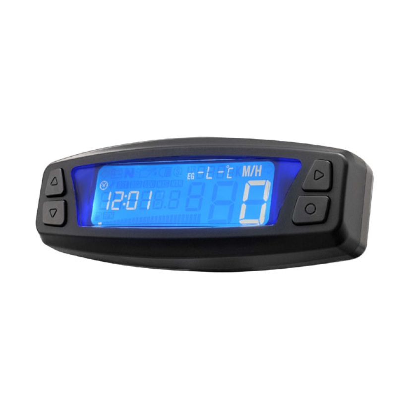 DAYTONA, ASURA, MULTI-FUNCTION SPEEDO COMPUTER. BLACK ECE APPROVED. FI 900386