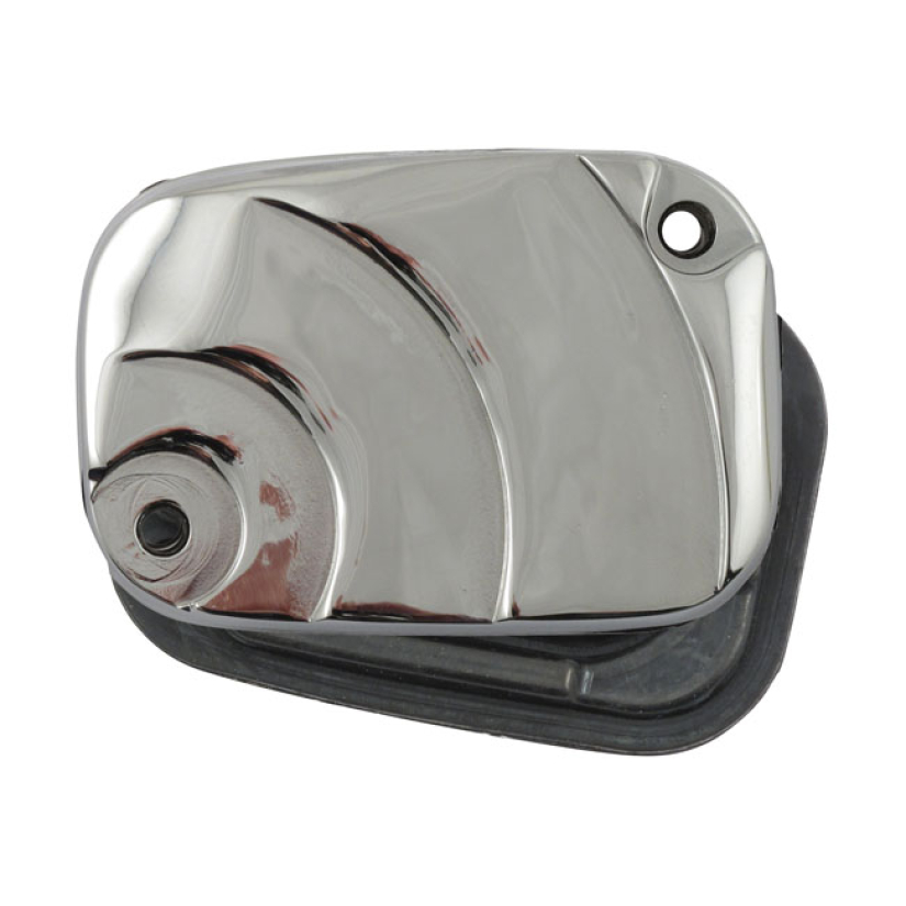 HANDLEBAR MASTER CYL COVER KIT RAINBOW STYLE; CHROME; FRONT BRAKE 08-2 900604