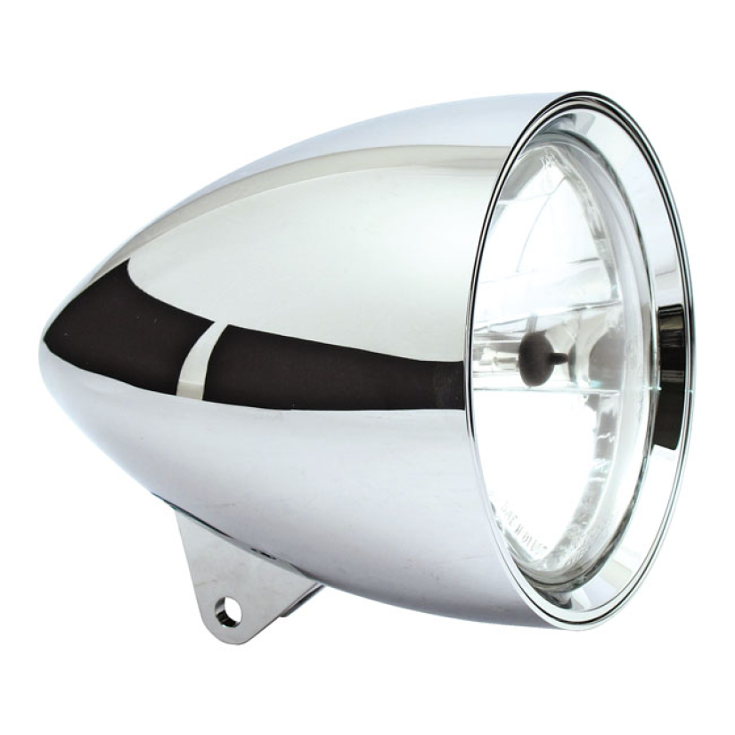 SMOOTHIE 5-3/4" HEADLAMP W/O VISOR, CHR 900948