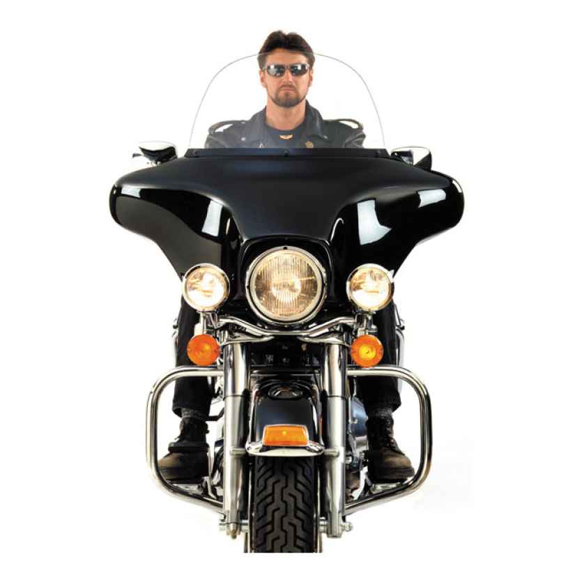 TUULILASI, KIRKAS - N.CYCLE WINDSHIELD UPPER, CLEAR 12 3/4 901204