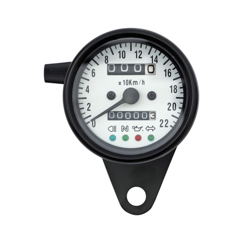 LED MINI SPEEDO 2::1 KMH. WHITE FACE 901456