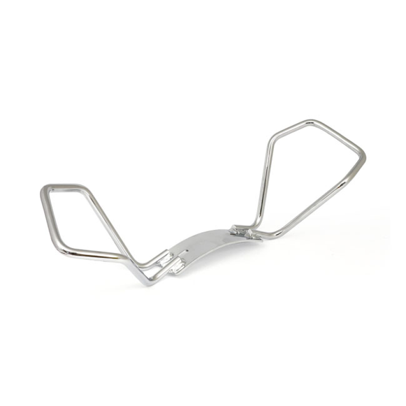 PASSENGER GRAB RAIL FOR TOURING. CHROME CHROME PLATED PASSENGER SEAT R 901476