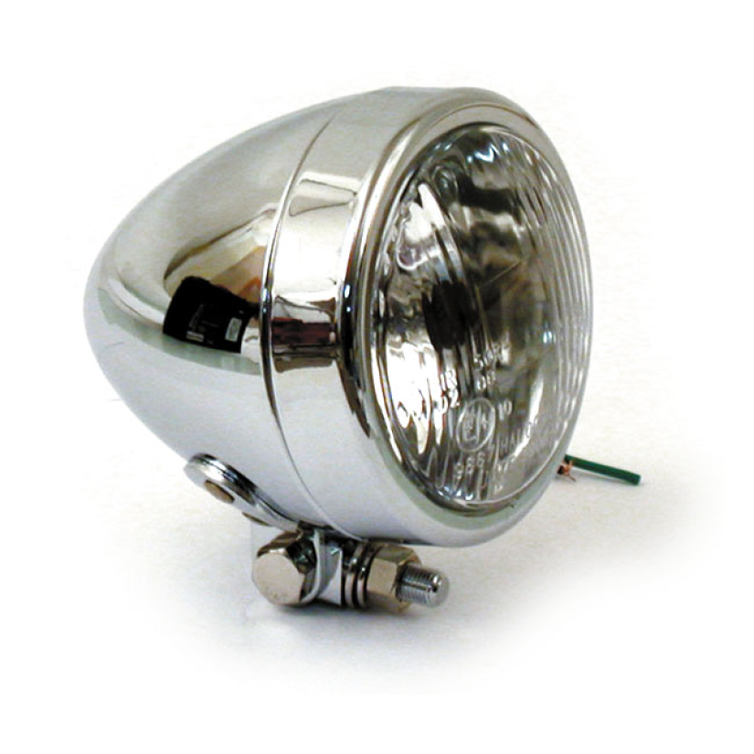 4 INCH HEADLAMP, PLAIN BULLET 901881