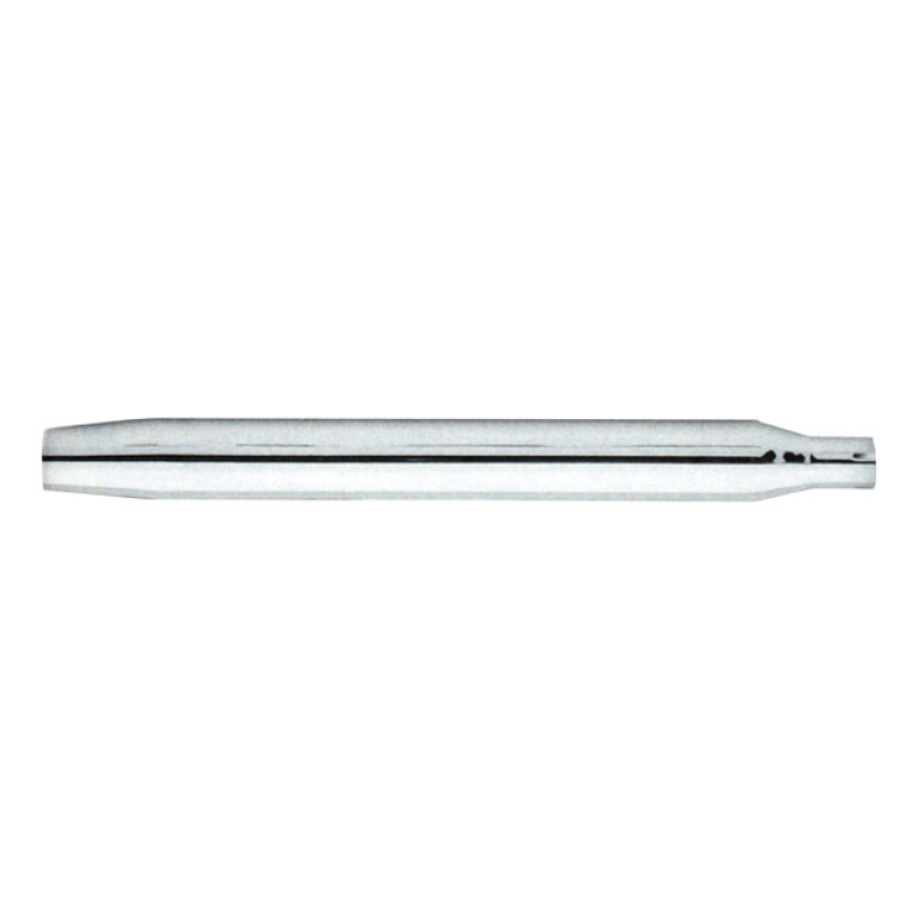 PAUGHCO, UNIVERSAL TAPERED MUFFLER. 30" CHROME. LARGE TAPERED MUFFLER; 902249